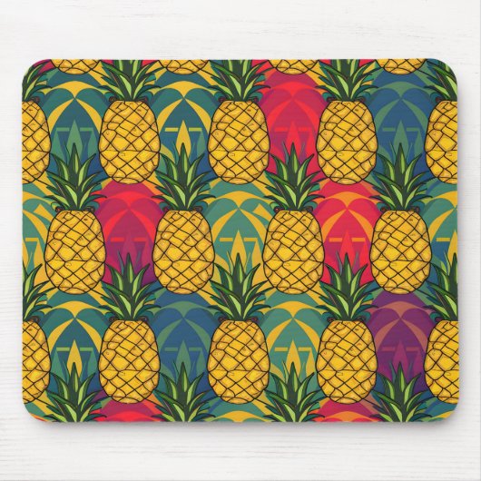Ananasmuster  mousepad (Vorne)