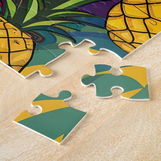 Ananasmuster  puzzle (Seite)