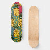 Ananasmuster skateboard (Vorderseite)