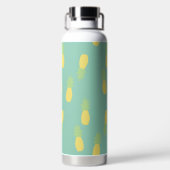 Ananasmuster Trinkflasche (Rückseite)