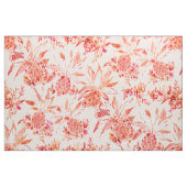 ANANASSAFT Pfirsich-tropisches Blumen Stoff (Fat Quarter (45,7 x 55,9 cm))