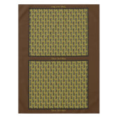 Ananasstablette - Fakultative Personalisierung Tischdecke (Vorderseite)