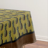 Ananasstablette - Fakultative Personalisierung Tischdecke (Beispiel)