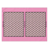 Ananasstablette Tischdecke (Vorderseite (Horizontal))
