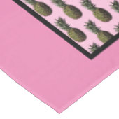 Ananasstablette Tischdecke (Schrägansicht)