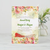 Anand Karaj Einladungen & Sikh Hochzeitskarten (Stehend Vorderseite)