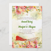 Anand Karaj Einladungen & Sikh Hochzeitskarten (Vorne/Hinten)