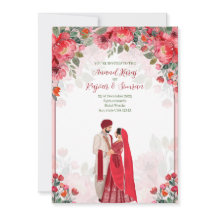 Anand Karaj Invites, Sikh Hochzeit Einladung