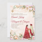Anand Karaj Wedding Cards & Sikh Einladungen (Vorderseite)