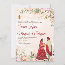 Anand Karaj Wedding Cards & Sikh Einladungen