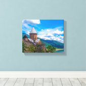 Ananuri Castle Georgia Leinwanddruck (Insitu (Holzboden))