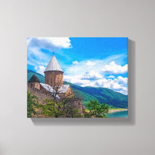 Ananuri Castle Georgia Leinwanddruck