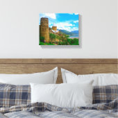 Ananuri Castle Georgia Leinwanddruck (Insitu (Schlafzimmer))