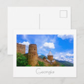 Ananuri Castle Georgia Postkarte (Vorne/Hinten)