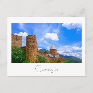 Ananuri Castle Georgia Postkarte
