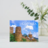Ananuri Castle Georgia Postkarte (Stehend Vorderseite)