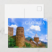 Ananuri Castle Georgia Postkarte (Vorne/Hinten)