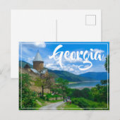 Ananuri Castle Georgia Postkarte (Vorne/Hinten)
