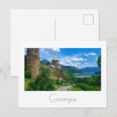 Ananuri Castle Georgia Postkarte (Vorne/Hinten)