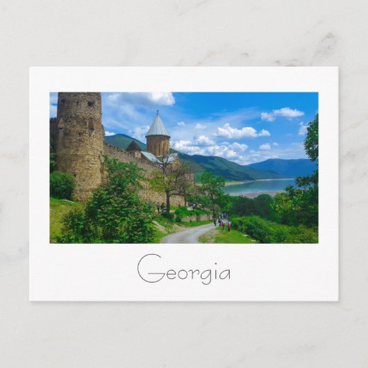 Ananuri Castle Georgia Postkarte (Vorderseite)
