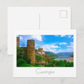 Ananuri Castle Georgia Postkarte (Vorne/Hinten)
