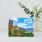 Ananuri Castle Georgia Postkarte (Stehend Vorderseite)