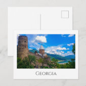 Ananuri Castle Georgia Postkarte (Vorne/Hinten)