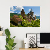 Ananuri-Festung Landschaft Poster (Heimbüro)