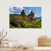 Ananuri-Festung Landschaft Poster (Küche)