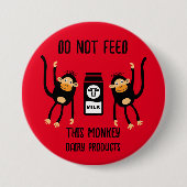 Anaphylaxie Kinder Allergische Warnhinweise Button (Vorderseite)