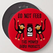 Anaphylaxie Kinder Allergische Warnhinweise Button (Vorne & Hinten)