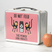 Anaphylaxie Kinder Allergische Warnhinweise Metall Brotdose (Beispiel)