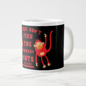 Anaphylaxie Nut Allergien Kaffee Tasse (Vorderseite Rechts)