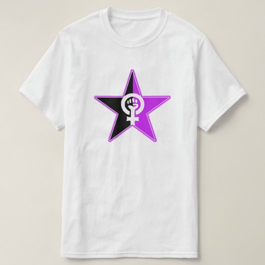 Anarcha-feministischer revolutionärer Feminist T-Shirt (Design vorne)
