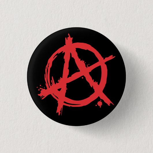 Anarchie Button (Vorderseite)