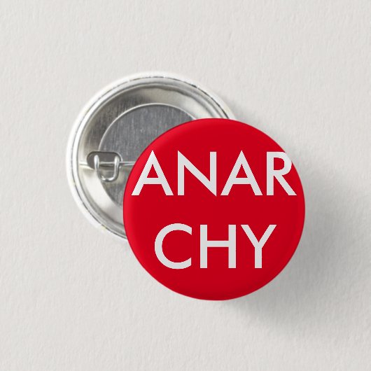 Anarchie Button (Vorne & Hinten)