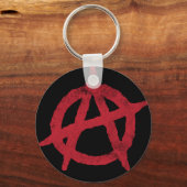 Anarchie Circle A Schlüsselanhänger (Vorderseite)