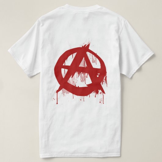 Anarchie-Farben-T - Shirt (Design Rückseite)