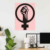 Anarchie Feminismus Poster (Heimbüro)