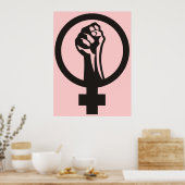 Anarchie Feminismus Poster (Küche)