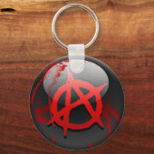 Anarchie Flag Schlüsselanhänger (Vorderseite)