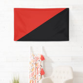 Anarchie Flaggensymbol Punk Kommunismus Sozialismu Banner (Insitu)