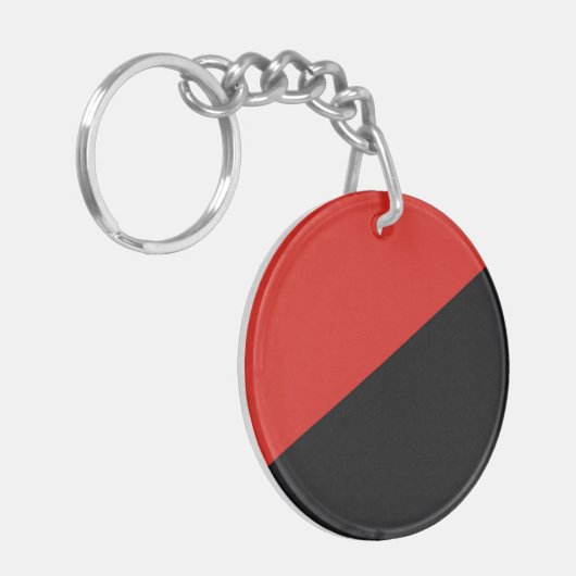 Anarchie Flaggensymbol Punk Kommunismus Sozialismu Schlüsselanhänger (Vorderseite links)