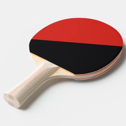 Anarchie Flaggensymbol Punk Kommunismus Sozialismu Tischtennis Schläger (Vorderseite)