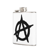 Anarchie-Flasche Flachmann (Links)
