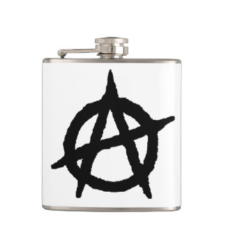 Anarchie-Flasche Flachmann