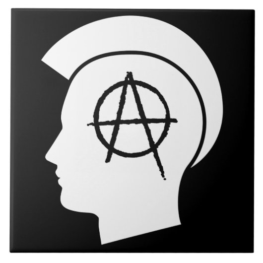 Anarchie Fliese (Vorderseite)