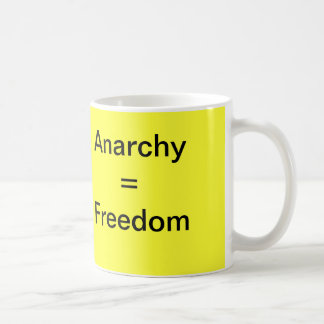 Anarchie-= Freiheits-Tasse Kaffeetasse