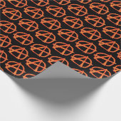 Anarchie Geschenkpapier (Ecke)