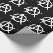 Anarchie Geschenkpapier (Ecke)